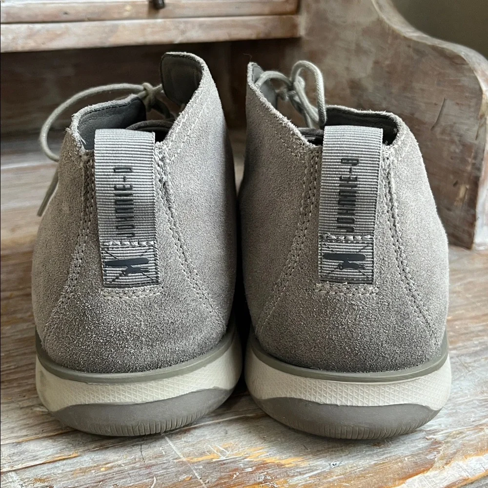 🩶 Johnnie-O Chill Chukka 2.0 Grey Suede Size 11.5 Leather Winter Casual Boots